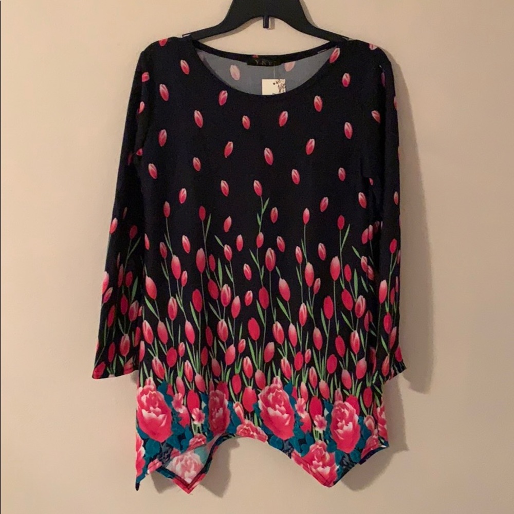 YKE Women’s Flowered Top